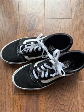 Vans Black and White Old Skool Sneakers